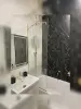 Шторка для ванной из закалённого стекла
