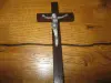 Деревянный  католический крест винтаж