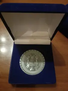 Настольная медаль Органы юстиции Беларуси