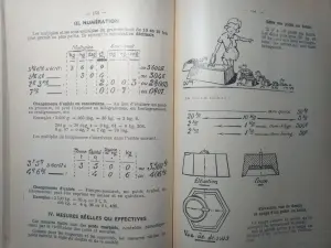 Рене Жолли. Арифметика в конце урока. Программа 1947. На французском языке.