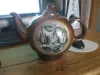 Чайник заварочный глина винтаж