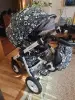 Детская коляска + прогулочный блок nano tech flower