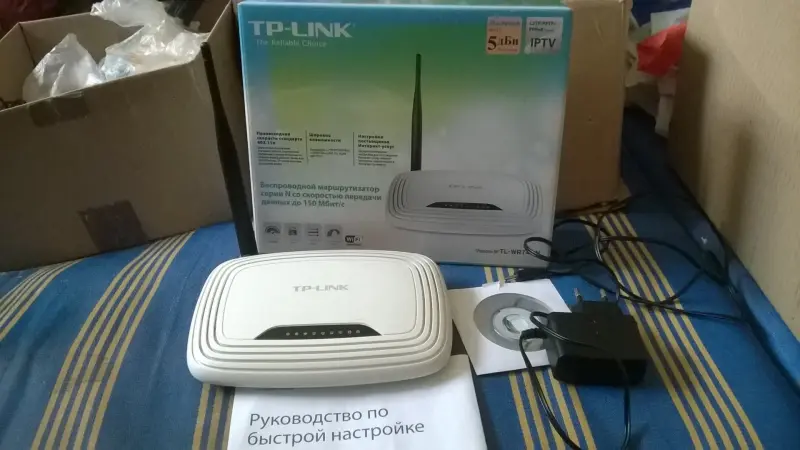 Роутер TP-Link TL-WR740N N150 Wi-Fi