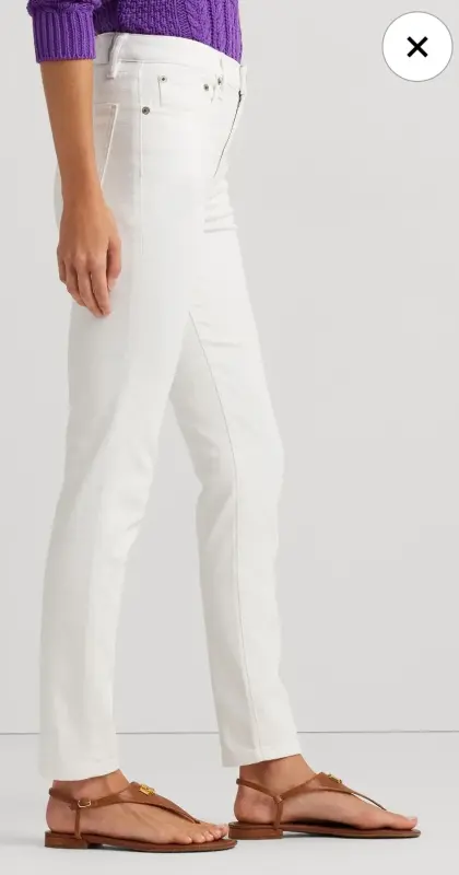 Джинсы Ralph Lauren White