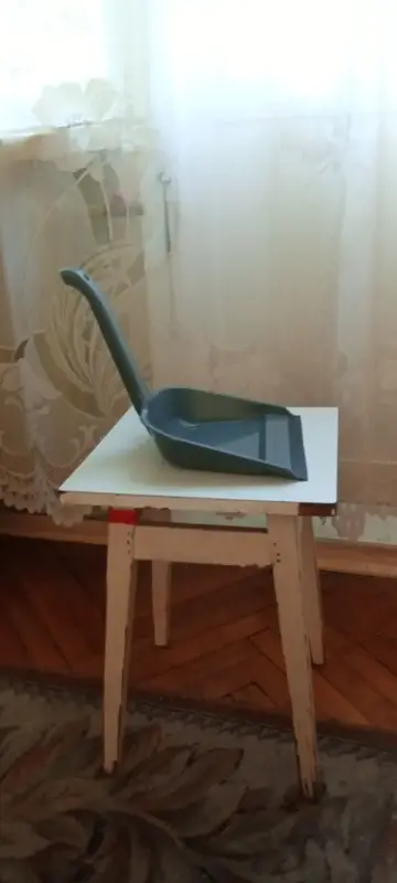 Совок пластиковый новый с резиновой кромкой
