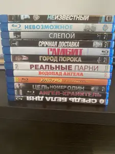 Видео фильмы на Blu-ray дисках