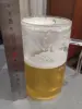 Пивной бокал с имитацией пива