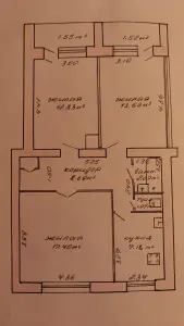 3-х комнатная квартира Осиповичи