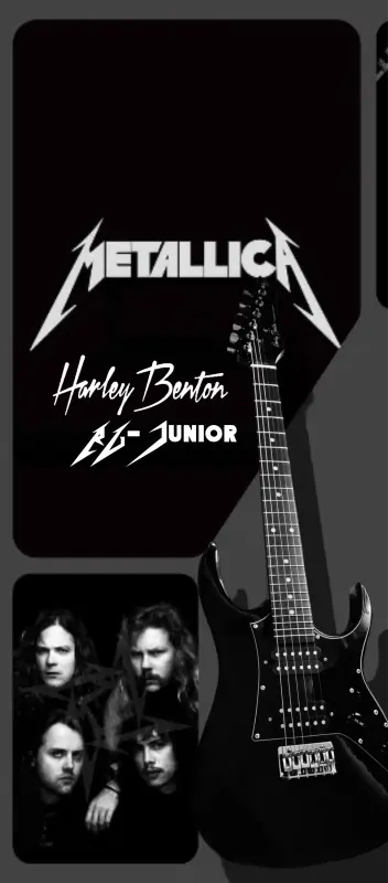 Электрогитара Harley Benton RG-Junior Rock BK