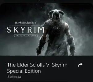 The Elder Scrolls V: Skyrim Special Edition ps4/5