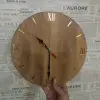 Часы из дерева настенные.
