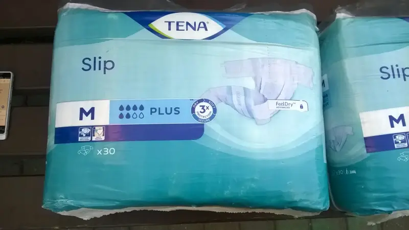 Подгузники для взрослых Tena Slip Plus M (30 шт)