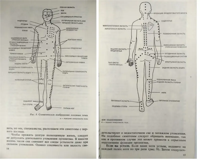 Шиацу (японская терапия надавливания пальцами)