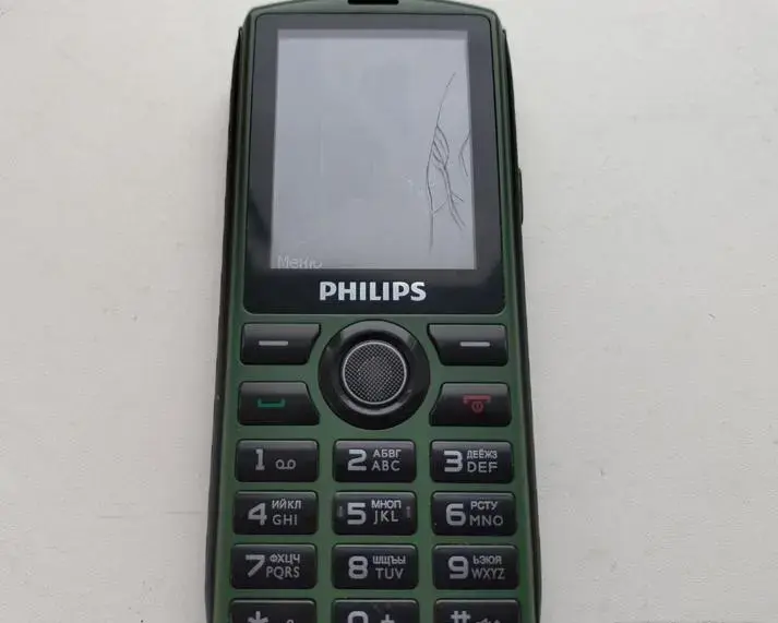 Philips Xenium E-218 с разбитым ЖКИ