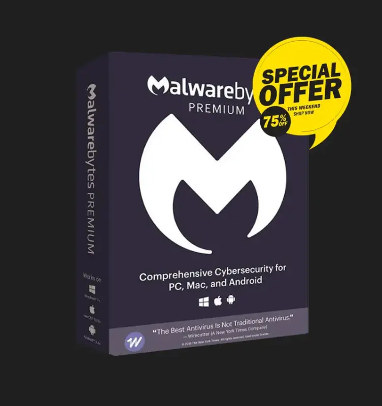 MALWAREBYTES PREMIUM LIFETIME 1 ПК антивирус