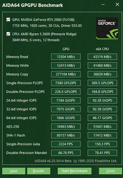 Видеокарта Gigabyte GeForce RTX 2060 WindForce OC 6GB GDDR6 GV-N2060WF2OC-6GD