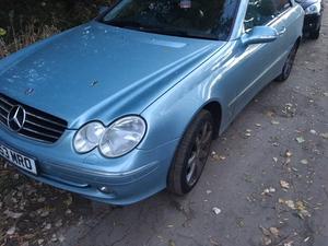 Б/У запчасти Mercedes CLK W209 2002-2009 с доставкой