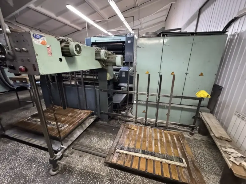 Вырубной пресс BOBST SP 1420-E