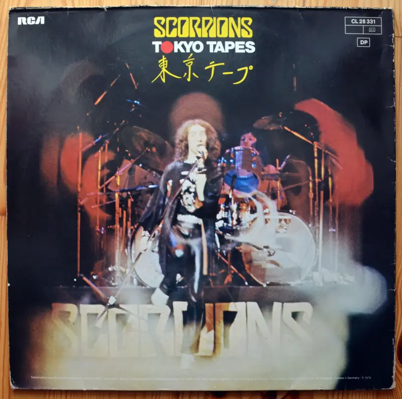 Виниловая пластинка - Scorpions - Tokyo Tapes