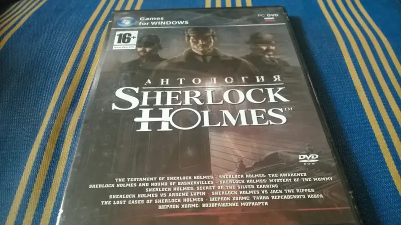 Компьютерная Игра Лицензия Антология Sherlock Holmes