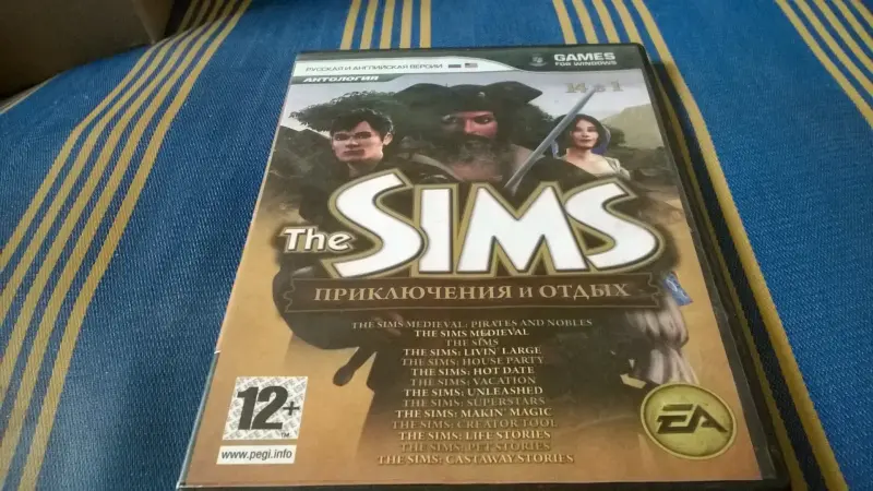 Компьютерная Игра Лицензия Антология he SimsПриключения