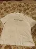 Майка футболка Z рр 54 белый цвет с принтом хлопок