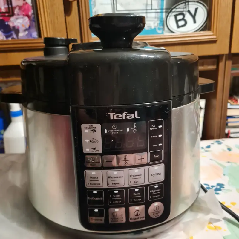 Мультиварка-скороварка Tefal CY621D32 б/у в отличном рабочем состоянии