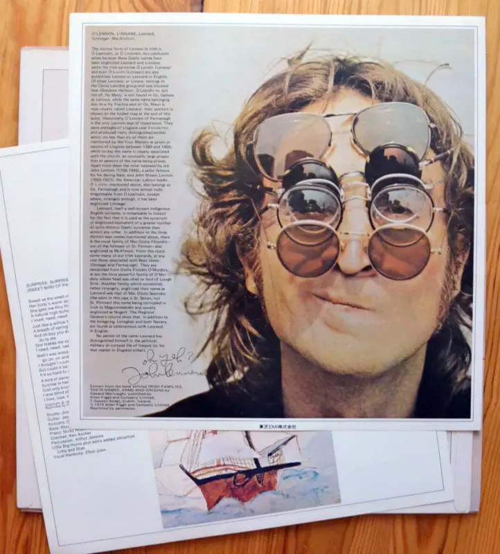 Виниловая пластинка John Lennon - Walls & Bridges