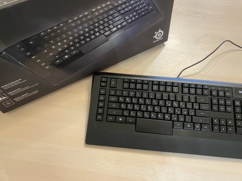 Клавиатура steelseries apex gaming keyboard  64121