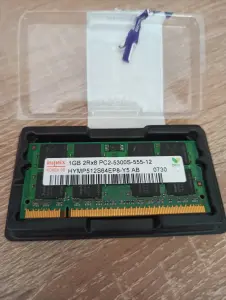 Оперативная память для ноута DDR2-667 1GB PC2-5300 Hynix