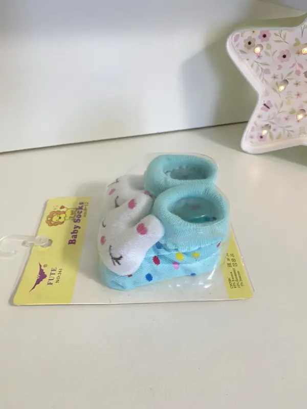 Новые носочки 0-12 мес в упаковке baby socks fute