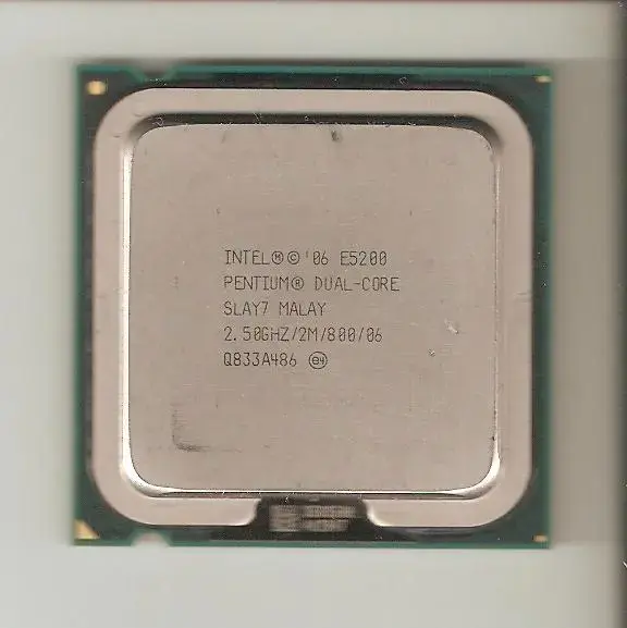 Процессор Pentium Dual-Core E5200, Pentium III, 4, Athlon XP Для этих Торг