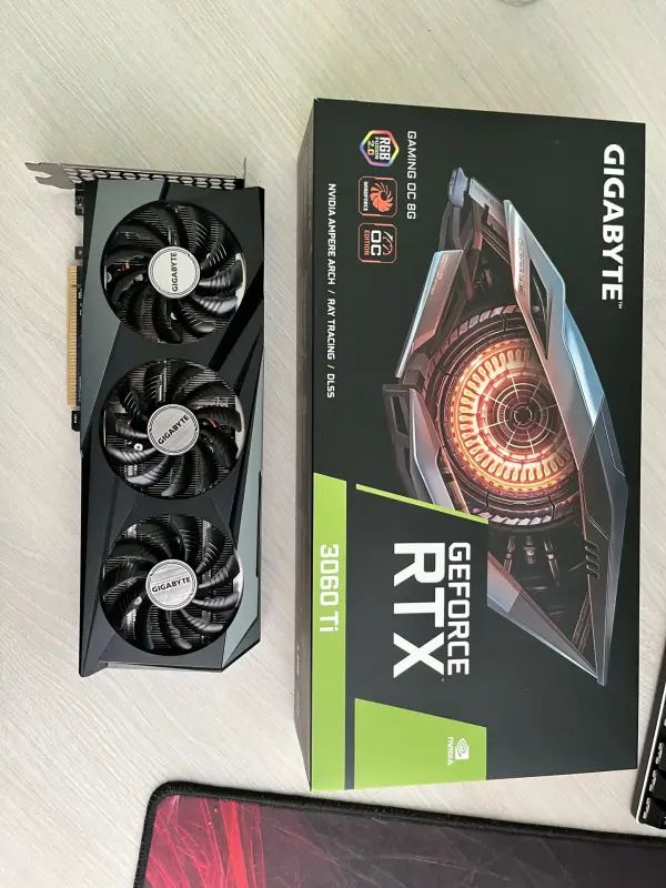 Видеокарта Gigabyte 3060 Ti Gaming OC