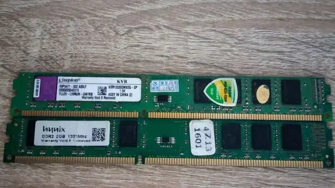 Оперативная память DDR3 2gb 1333Mhz ПК (2штуки)