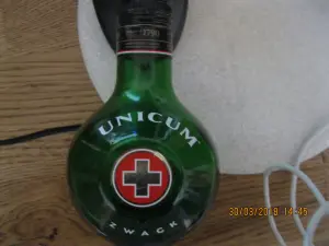 Бутылка пустая  Zwack Unicum.