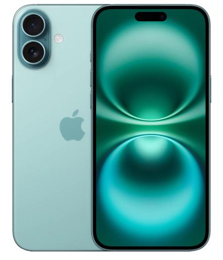 Apple iPhone 16 256GB бирюзовый (Teal) MYEJ3