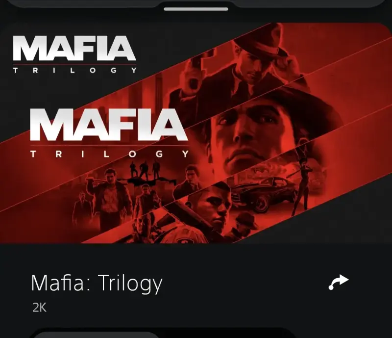 Mafia трилогия ps4/5