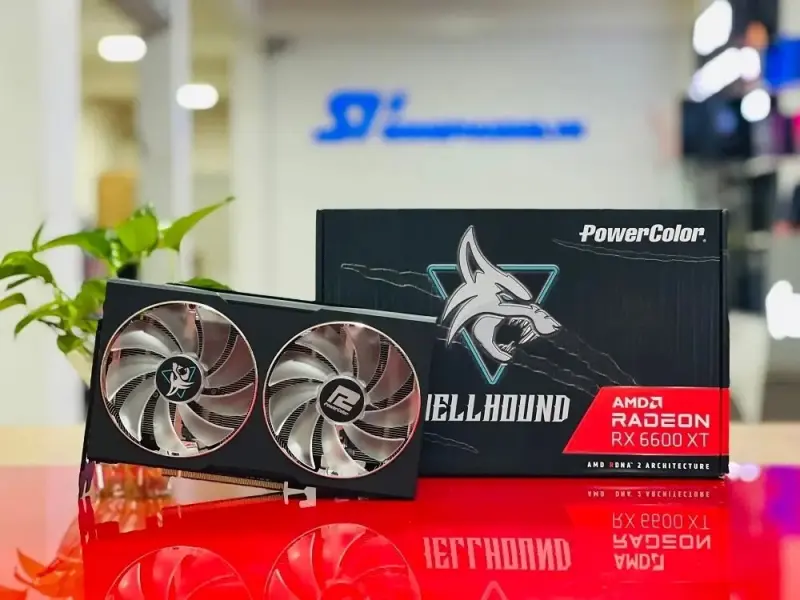 Видеокарта PowerColor Hellhound Radeon RX 6600 XT 8GB