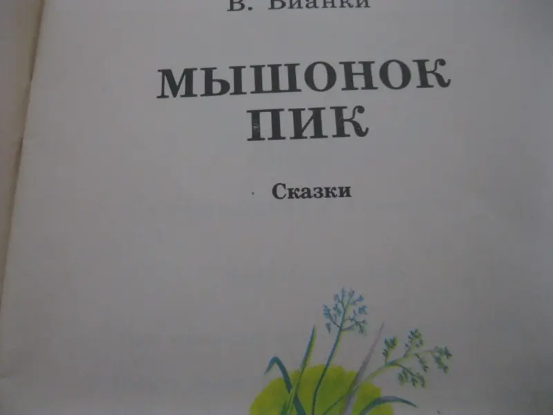 В.Бианки Мышонок Пик, Красная горка