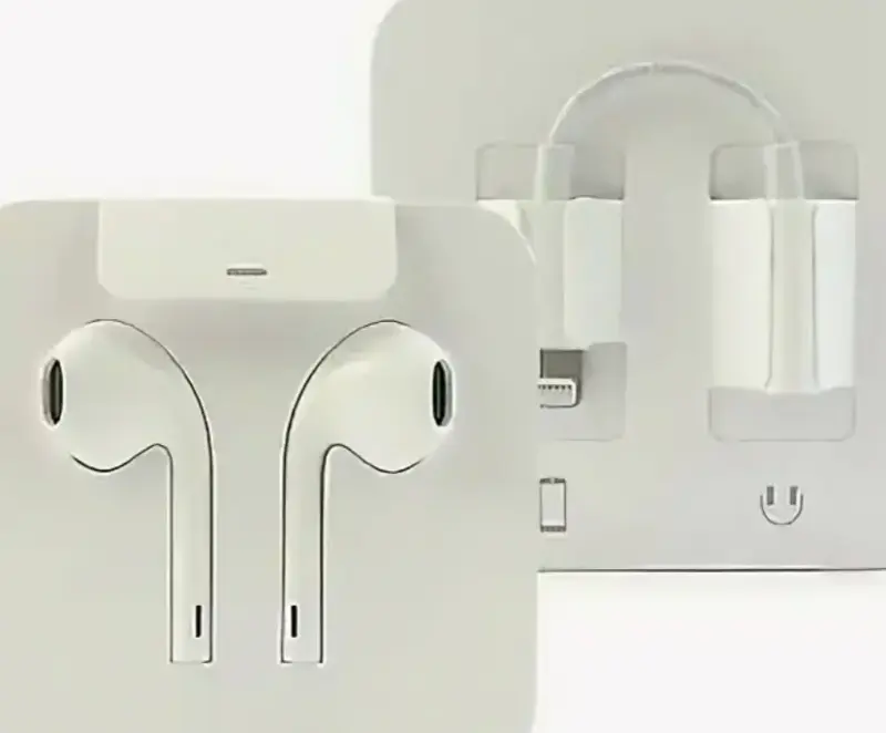 Наушники EarPods for iPhone 7+ Lightning 3,5 беспроводные оригинал