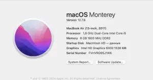 Apple Macbook Air 2017 8/128/i5