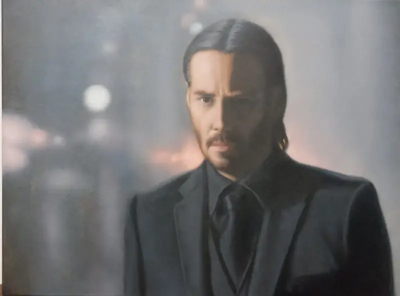 Портрет маслом Джон Уик