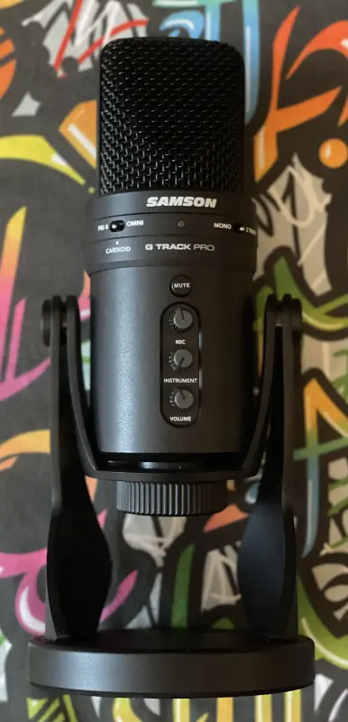 Samson G-Track Pro — конденсаторный USB-микрофон