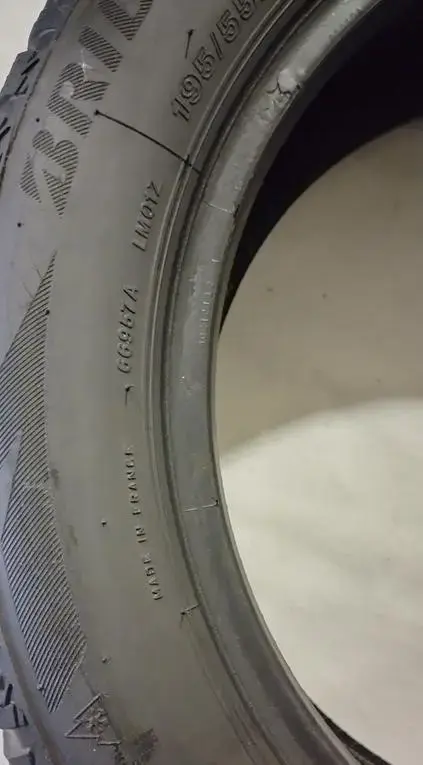 Зимняя резина BRIDGESTONE 195/55 R16 (2 шт.)