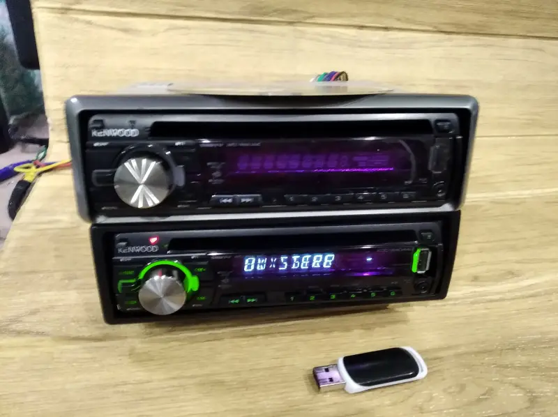 CD MP3 USB Kenwood Магнитола.