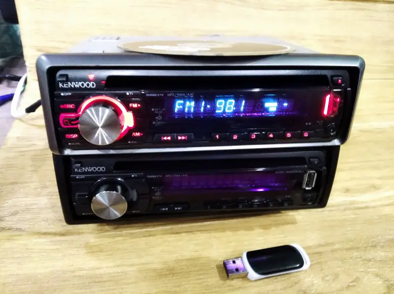 CD MP3 USB Kenwood Магнитола.