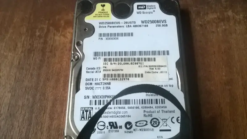 SDD и HDD жесткие диски