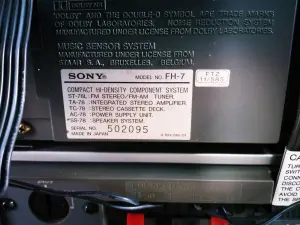 МАГНИТОЛА SONY FH7