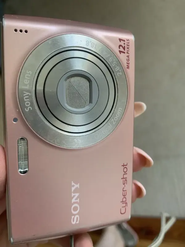 Цифровой фотоаппарат Sony DSC W510 розовый