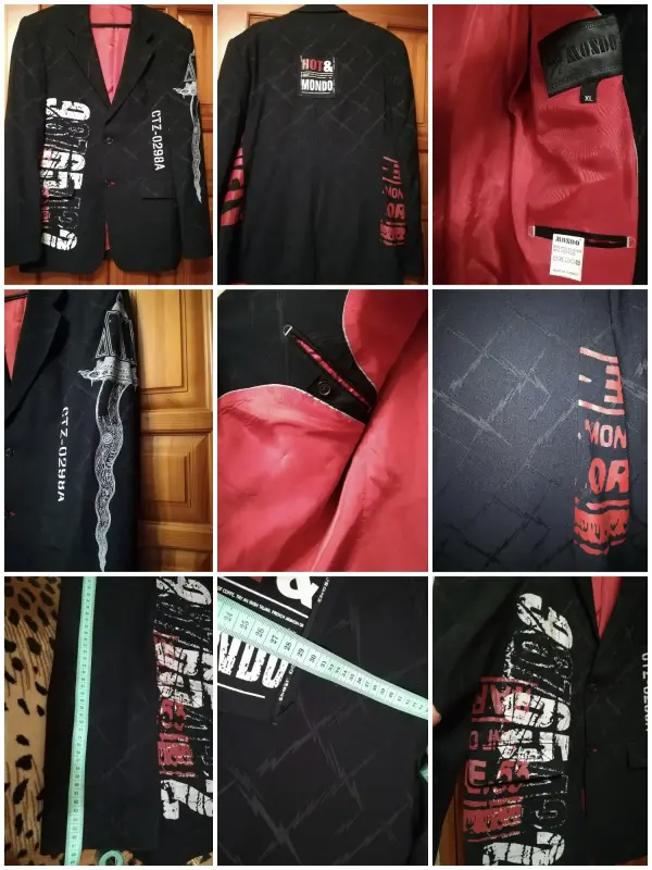 Пиджак стильный р-р 50-52(XL)+Подарок